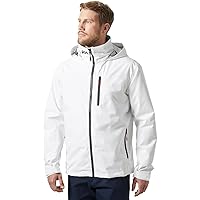 Helly-Hansen Crew Hooded Midlayer 2.0 Waterproof Jackets for Men with Insulated Windproof Sailing Fabric and Packable Hood