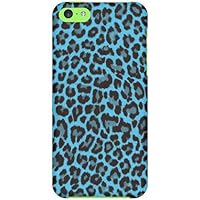 Leopard Blue Produced by Color Stage/for iPhone 5c/au AAPI5C-ABWH-151-MB55