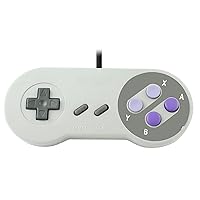 2 Pack Controller for Super Nintendo SNES Console Gamepad