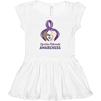 inktastic Cystic Fibrosis Awareness Ribbons Infant Dress