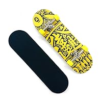 Mini Finger Boards Professional Maple Finger Skateboard Creative Double Rocker Fingertip Pro Complete Wood Fingerboard (D13)