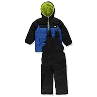Boys' 2-Piece Snowsuit Set Outfit - black, 2t