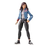 Marvel Legends Series Doctor Strange in The Multiverse of Madness 6-inch Collectible America Chavez Cinematic Universe Action Figure Toy, 2 Accessories and 1 Build-A-Figure Part