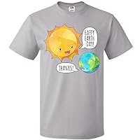 inktastic Happy Earth Day Earth and The Sun T-Shirt