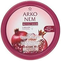 Arko Nem Pomegranate & Red Grape Face, Hand & Body Cream, 150g