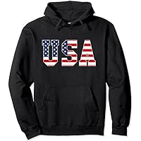 04th Of July Patriotic US flag designs USA America Pullover Hoodie hooded Sweatshirt