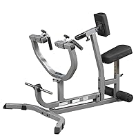 Body-Solid (GSRM40) Adjustable Seated Row Machine for LAT and Back Workouts, Commercial and Home Gym Equipment