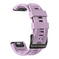 26 22mm Quickfit Watchband Straps For Garmin Fenix 7X 6X 5X Plus 3HR Silicone Easyfit Wrist Strap For Fenix 6 7 5 935 Watch