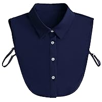 Fake Collar Detachable Dickey Collar Blouse Half Shirts Collar Lapel Shirt Collar Faux Collar False Collar for Women