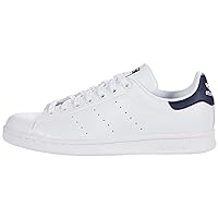 adidas Originals Women's Stan Smith (End Plastic Waste) Sneaker, White/Collegiate Navy/White, 7