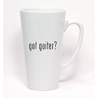 got goiter? - Ceramic Latte Mug 17oz