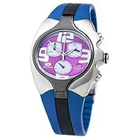 TF2640M-03-1 Watch TIME FORCE Stainless Steel Lilac Azul-Negro Unisex - Men and Women