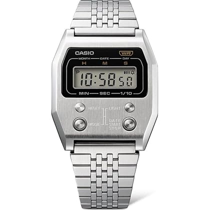 Casio Watch A1100D-1EF, silver, A1100D-1EF