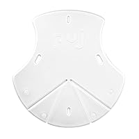 Puj Tub - Soft, Foldable Baby Bathtub for Newborns, Infants, and 0-6 Months - in-Sink Baby Bath - BPA and PVC-Free - Compact and Portable Design - Convenient Seat Tubs for Babies (White)