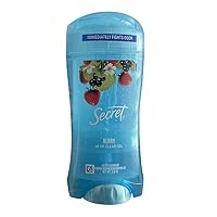 Secret Scent Anti-Perspirant Deodorant Invisible Solid Boho Berry 2.6 oz (Pack of 4)