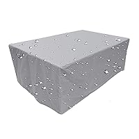Patio Furniture Covers Rectangular Patio Furniture Covers, Custom Size available300D Oxford Polyester Material Windproof, Anti-UV,Durable Waterproof Dustproof Outdoor Cover for Garden