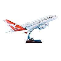 Scale Model Airplane 1:160 for Airbus A380 Qantas Aircraft Model Series Decoration Toys Alloy Metal Model