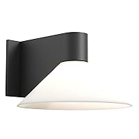 Astro Conic Dimmable Bathroom Wall Light (Matt Black) - Damp Rated - G9 Lamp, Designed in Britain - 1451004-3 Years Guarantee