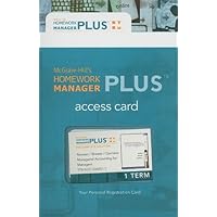Homework Manager Plus Card to accompany Managerial Accounting for Managers (McGraw-Hill's Homework Manager Plus) Homework Manager Plus Card to accompany Managerial Accounting for Managers (McGraw-Hill's Homework Manager Plus) Printed Access Code Paperback Hardcover