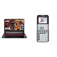 acer Nitro 5 AN515-57-79TD Gaming Laptop | Intel Core i7-11800H & Texas Instruments TI-84 Plus CE Color Graphing Calculator