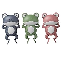 Swimming Frog Baby Bath Toy Plastic Wind-up Clockwork Frog Shower Floating Toy 3PCS Sports Toys