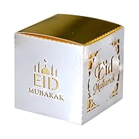 atcdfuw 50x Eid Candy Box Favor Gift Boxes Islamic Supply Pink Favor Boxes