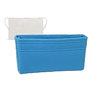 Bag Organizer for Bottega Veneta Small Cassette Bag - Premium Felt Purse Handbag Insert Liner Shaper (Handmade) Soft Structure Support