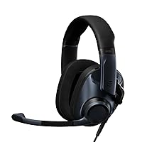 EPOS H6Pro - Closed Acoustic Gaming Headset - Over-Ear - Lightweight - Lift-to-Mute - For Xbox, PS4, PS5, PC/Windows - Accessories (Black)