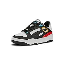 Puma Kids Boys Slipstream Block Party Lace Up Sneakers Shoes Casual - White