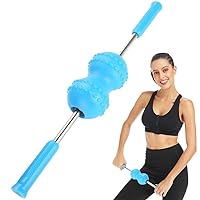 Muscle Roller Stick Massager for Sore Muscles, Back Roller, Deep Tissue Foam Roller for Lymphatic Drainage, Liposuction Body Massage Stick for Exercise Runners, Help Legs, Neck, Foot, Arm Recovery