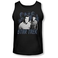 Star Trek - Mens Kirk Spock and Company Tank-Top