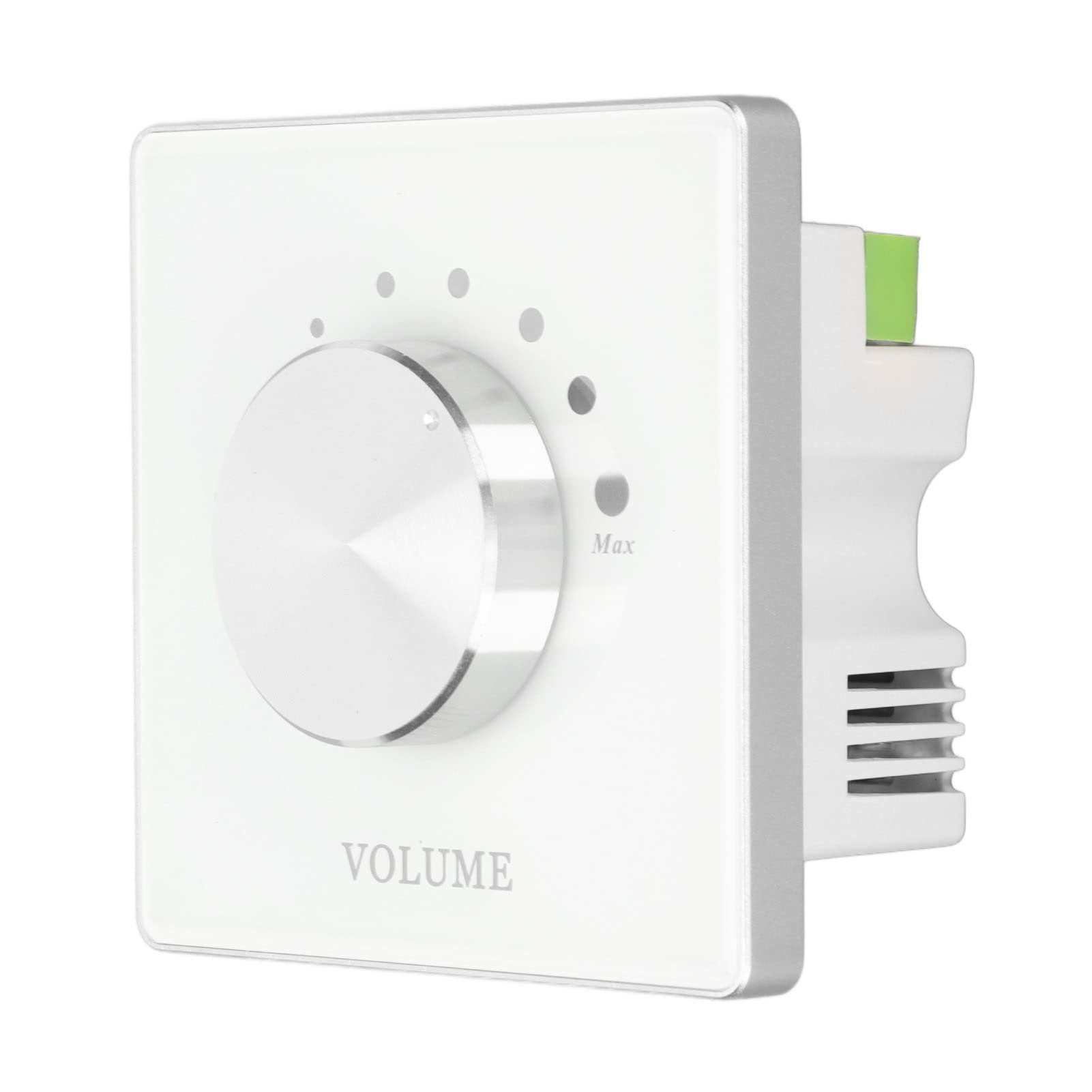 Smart Home Volume Controller, 7 Level Volume Control Speaker Volume Control Knob, Easy Installation, White, for Home Office Hotel
