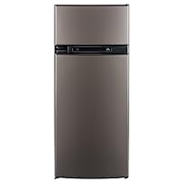 Norcold N3150AGL 3.7 cu. ft. 2 Door Refrigerator (3-Way AC/LP Euro, Left Hand Door Auto LCD Control Grey Doors)