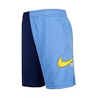 Nike Boys Color Block DriFit Shorts (4, B9FUNIVERS)