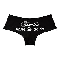 Tequila Made Me Do It Funny Women's Boyshort Underwear Panties