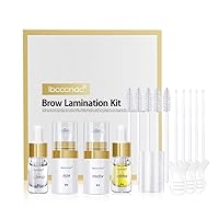 Eyebrow Lamination Kit, Professional Brow Lift Kit, Brow Perming Kit for Fuller, Thicker Wild Shaping Eyebrows last for 6 weeks