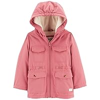 OshKosh B'Gosh Toddler/Littile Girls' Midweight Fleece Transitional Jacket