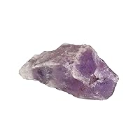 GEMHUB Genuine Rough Violet Amethyst 115.50 Ct Natural Uncut Rough Certified Raw Rare Amethyst Crystal Stone
