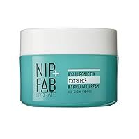 Nip + Fab 2% Hyaluronic Acid Gel Cream for Face Anti-Aging Hydrating Moisturizer for Fine Lines and Wrinkles, Skin-Plumping Skin Care, Smoothing, Moisturizing, Multicolor, 50ML
