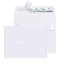 Eupako A2 White Paper Envelopes 250 Pack 4.375x5.75