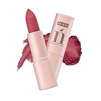 Pupa Milano Natural Side Lipstick - Lustrous, Hydrating, Cream Formula Lipsticks - Lasting Color That Stays All Day - Ultra Flattering Shades For All Skin Complexions - 006 Intense Damask - 0.14 Oz