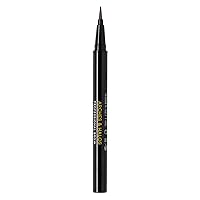 Arches & Halos Fine Bristle Tip Pen - Creamy, Buildable Formula for Shaping and Defining Eyebrows - Waterproof, Long Lasting, 24 Hour Color - Precise Bristled Applicator Tip - Espresso - 0.02 oz