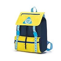 Call Me Name Backpack Unisex Rucksack Shoulder Bag Yellow Blue New