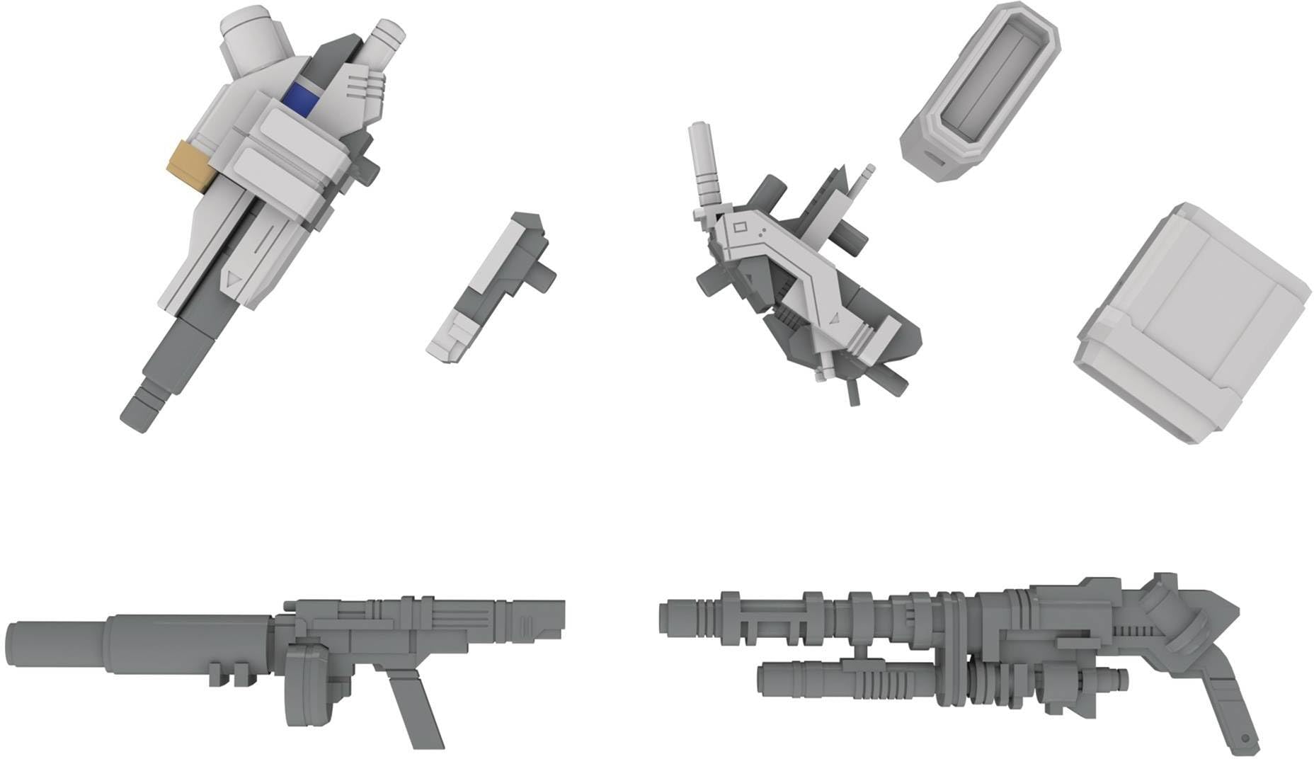 Power Dolls 2: Extension Set B for 5inM 1:48 Scale Model Kit