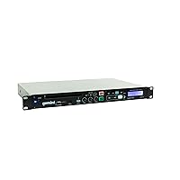 Gemini Sound CDMP-1500 19 Inch Professional/Home Anti Shock Audio Rackmount Single Disc Drive Mountable CD MP3 USB Media Music Player System Input with Remote