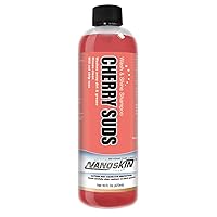 CHERRY SUDS Foaming Car Wash Shampoo 16 Oz. - Works with Foam Cannon, Foam Gun, Bucket Washes, Car Soap for Pressure Washer | Safe for Cars Trucks, Motorcycles, RVs & More | Cherry Scented