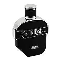 Sapil Perfumes “Intense Noir” for Men – Long-lasting, Enticing scent for every day from Dubai – Aromatic Ambery scent – EDP spray fragrance – 3.4 Oz (100 ml).