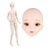 1/3 BJD Doll 22 Joints Customized Ball Jointed Doll About 62cm Tall 24in for Collect DIY Dolls