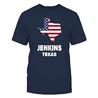 Texas American Flag Jenkins USA Patriotic Souvenir