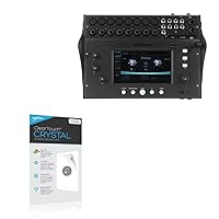 BoxWave Screen Protector Compatible With Allen & Heath CQ-18T Digital Mixer - ClearTouch Crystal (2-Pack), HD Film Skin - Shields From Scratches
